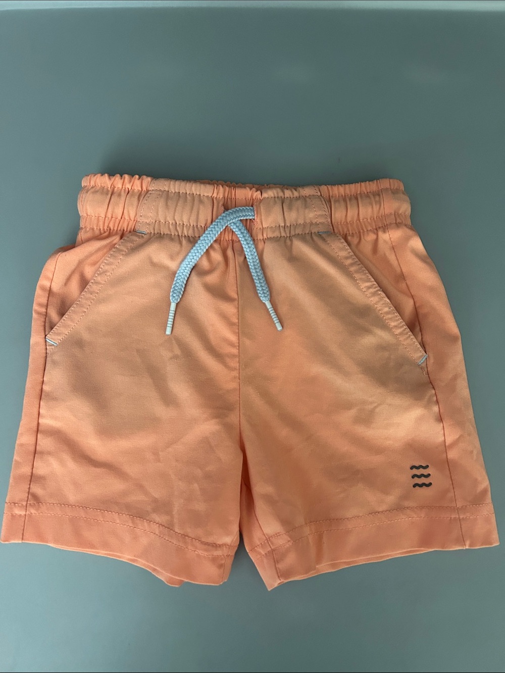 Free Fly Apparel Peach Kids Drawstring Shorts